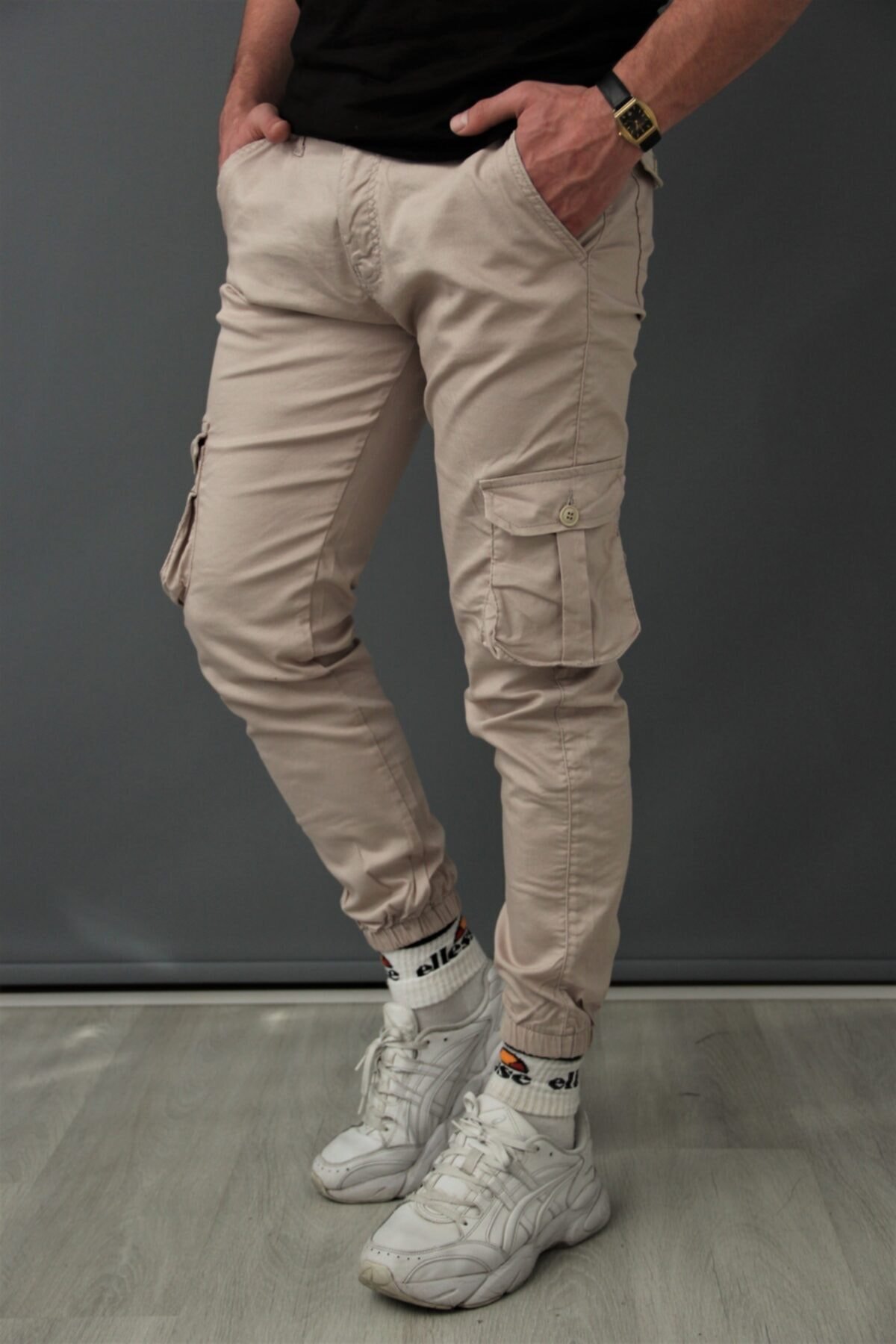 Erkek kargo cep pantolon