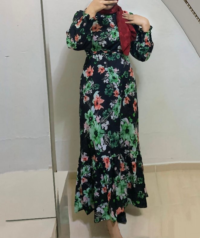 Bayan elbise terikoton
