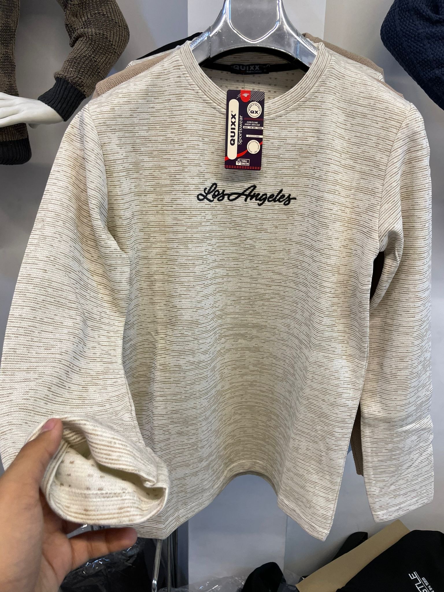 Erkek sweatshirtt